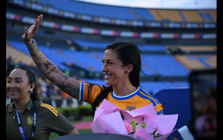 Jennifer Hermoso se despide de la Liga MX Femenil para regresar a la Liga F. IMAGO7