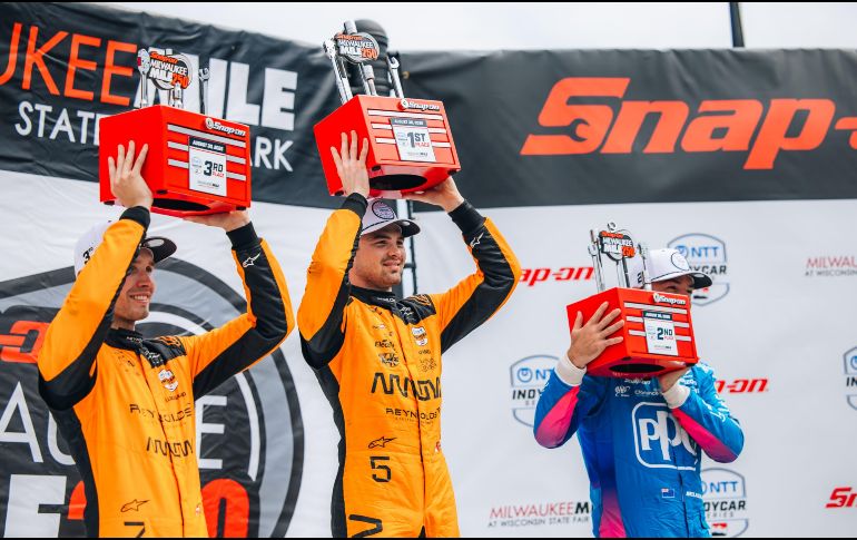 La victoria representó además la número 11 de O'Ward en IndyCar, alcanzando una cifra especialmente significativa para el automovilismo mexicano. X/@ArrowMcLaren