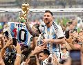 La salida de Messi obliga a Argentina a pensar en una nueva etapa encaminada a encontrar otro crack. EFE/ARCHIVO