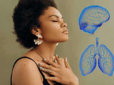 La respiración desempeña un papel importante en funciones como el pensamiento, la atención, la memoria, la percepción y el control de las emociones. CANVA