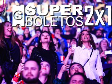 Superboletos tiene once conciertos en la Arena Guadalajara al 2x1 solo HOY 26 de agosto; entre ellos, boletos para Jamiroquai. EL INFORMADOR / ARCHIVO