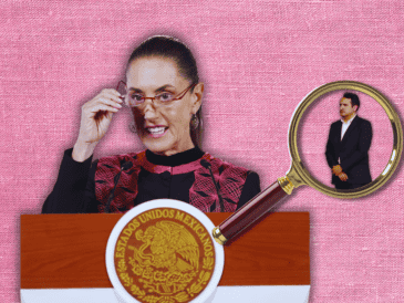 "Todo se investiga, todo", declaró la Presidenta Claudia Sheinbaum Pardo en torno a Amílcar Olán, amigo de Andy López Beltrán. EFE / S. Gutiérrez / AFP / ARCHIVO