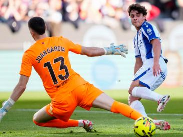 Álvarez disputó dos temporadas con el Levante acumulando 14 goles. EFE