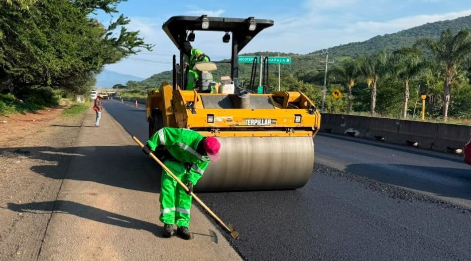 Con dicha inversión, se repavimentarán 762 kilómetros de tramos federales que existen en la Entidad. ESPECIAL/SICT Jalisco