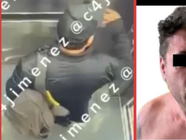Un video captó la llegada del presunto asesino de Jonathan Meléndez, tecladista de Camilo Séptimo, a su departamento en Zona Esmeralda. CAPTURA DE VIDEO/SSPC
