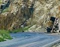 Debido a las condiciones del terreno, parte del material se desplazó hacia zonas de difícil acceso. CAPTURA DE VIDEO