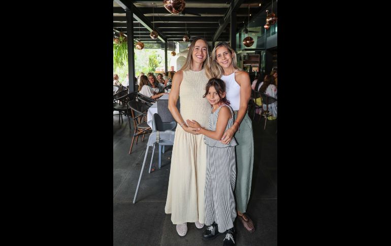 Pau Cota, Juliana Gil y Andrea Cota. GENTE BIEN JALISCO / E. Escamilla