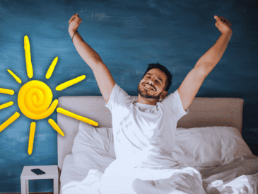 Si abres los ojos temprano un sábado sin ayuda tecnológica, significa que tu organismo ha anticipado el despertar de manera saludable. ESPECIAL / CANVA