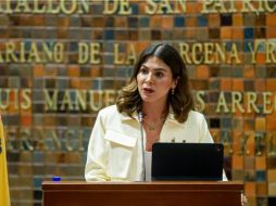 La diputada de Movimiento Ciudadano, Mónica Magaña, explicó en qué consiste esta nueva legislación. ESPECIAL