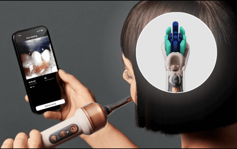 El sistema del Dyson CameraJet opera con más de 16 millones de líneas de código que procesan la información en tiempo real. DYSON / ESPECIAL