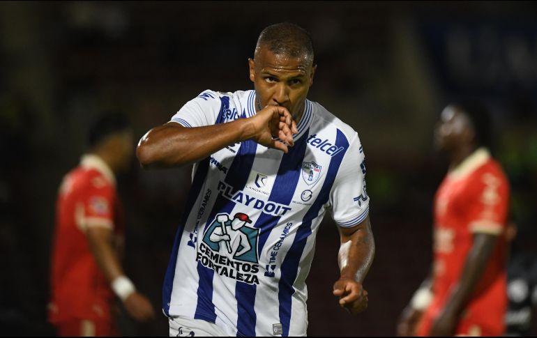 Salomón Rondón abrió el marcador en Ciudad Juárez. IMAGO7/A. Rodríguez