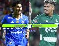 Cruz Azul buscará aprovechar su mejor posición en la Tabla General ante un Santos que todavía no conoce la victoria en el torneo. ESPECIAL / IMAGO7 y CANVA