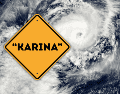 El huracán “Karina”, que a principios de esta semana encendió las alarmas al alcanzar la temible categoría 4 en la escala Saffir-Simpson, ha comenzado un proceso irreversible de debilitamiento. ESPECIAL / CANVA