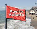 Evita ingresar al mar en estas playas por condiciones climatológicas y presencia de fauna silvestre. ESPECIAL / FACEBOOK Protección Civil y Bomberos Puerto Vallarta