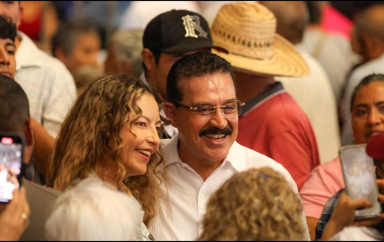 La presidenta Claudia Sheinbaum Pardo destacó los programas sociales y trabajos realizados en Jalisco. EL INFORMADOR / A. NAVARRO