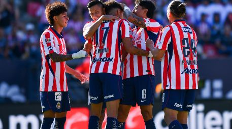 Chivas resolvió el partido desde los primeros minutos y se impuso 3-0 al Atlético de San Luis como visitante. IMAGO7.