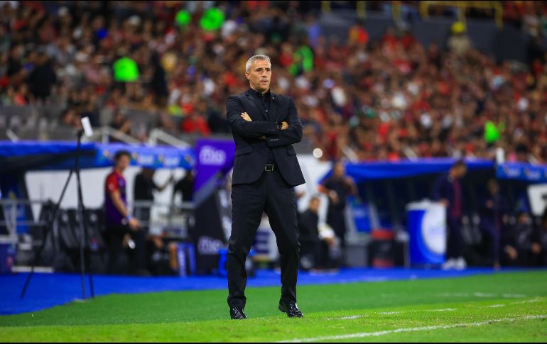 Hernán Crespo consideró que Atlas todavía se encuentra en un proceso de construcción. EL INFORMADOR/J. Acosta