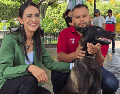 Laura Imelda, presidenta municipal de Tlaquepaque, reconoció también el trabajo conjunto entre la Dirección de Bienestar Animal y las asociaciones que participaron en la jornada. ESPECIAL / AYUNTAMIENTO DE TLAQUEPAQUE