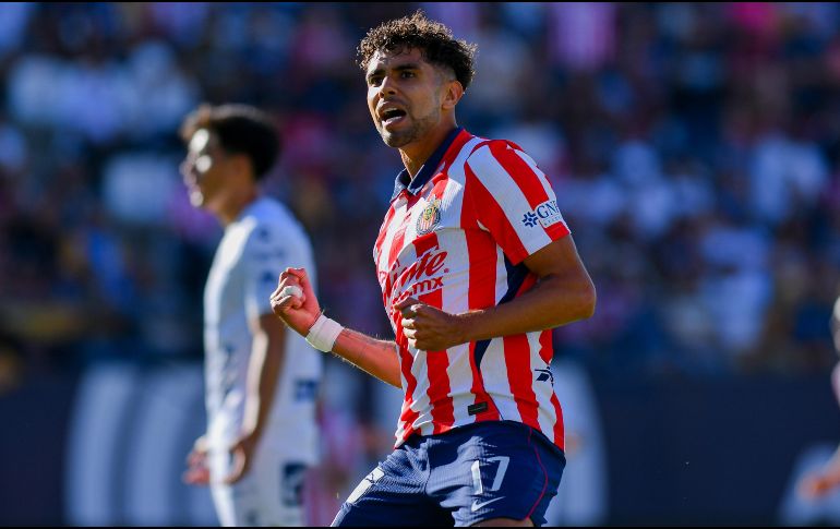 Ricardo Marín busca consolidarse entre los mejores goleadores de Chivas en la era de Amaury Vergara. IMAGO7.