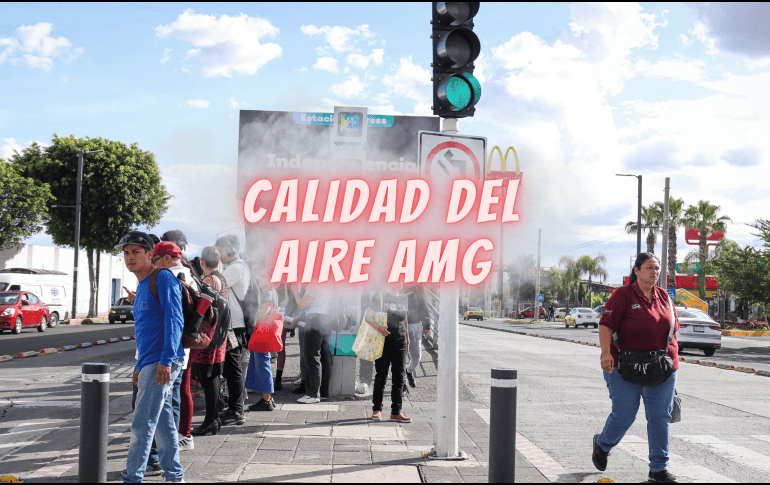 La mañana de este lunes 7 de septiembre en Guadalajara se registra buena calidad del aire en Atemajac con 10 Puntos IMECA. EL INFORMADOR / ARCHIVO