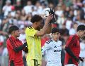 El portero fue convocado por primera vez por el técnico argentino Fernando Ortiz para el superclásico ante Universidad de Chile, el pasado 23 de agosto. EFE / ARCHIVO