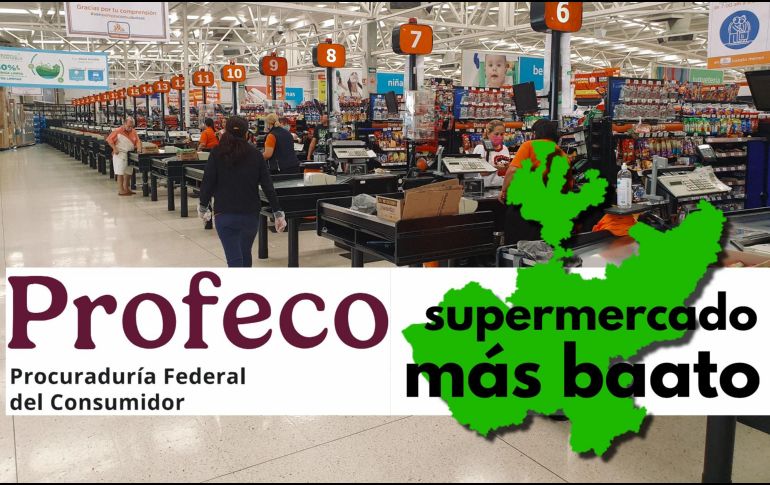 En este supermercado encuentras los precios más bajos de todo Jalisco para adquirir la Canasta Básica; se encuentra en Zapopan. EL INFORMADOR / ARCHIVO