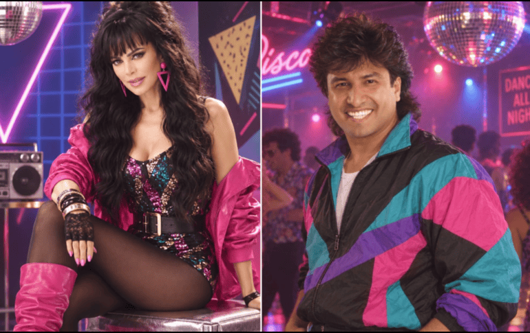 Un prompt viral sugiere pedirle a la IA que 'conserve exactamente los rasgos faciales' mientras cambia la vestimenta por ropa típica de los 80. INSTAGRAM / @lospasosdejulion / @maribelguardia