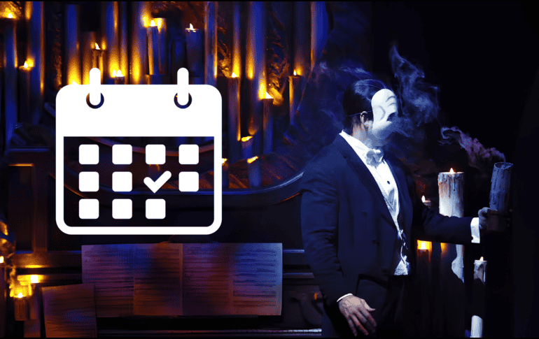El Fantasma de la Ópera se encuentra en la recta final de su temporada en la Ciudad de México. EL UNIVERSAL