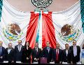 Édgar Amador Salazar, secretario de Hacienda y Crédito Público, entregó el Paquete Económico para el Ejercicio Fiscal 2027 en el salón legisladores de la Cámara de Diputados. SUN/D. Sánchez