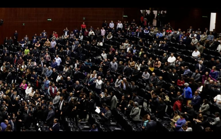 Tras su aprobación, el documento se turnó al pleno para su debate y votación. AFP/ARCHIVO