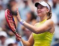 De alzar el trofeo del US Open, a Rybakina solo le faltaría el título de Roland Garros para completar un Grand Slam. AP / S. WENIG