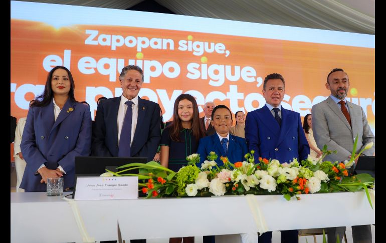 Juan José Frangie presentó su quinto informe de gobierno acompañado del Gobernador de Jalisco, Pablo Lemus Navarro. EL INFORMADOR/A. Navarro