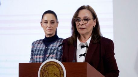 Rocío Nahle García denunció que ha sido víctima de ataques y calumnias por ser mujer. AFP/ARCHIVO