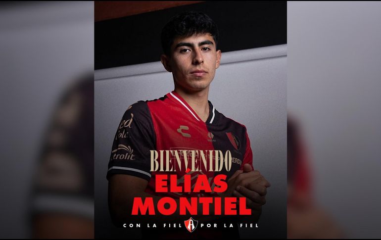 Elías Montiel es nuevo jugador de Atlas. X / @AtlasFC