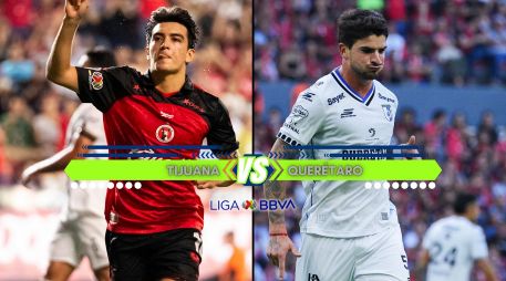 Tijuana y Querétaro se enfrentan este viernes en el Estadio Caliente por la Jornada 8 del Apertura 2026 de la Liga MX. ESPECIAL / IMAGO7 y CANVA