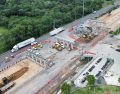 La suma global de inversión de la totalidad de las obras impulsadas por la SICT, a través de las empresas concesionarias RCO y Grupo Ideal, será de casi tres mil 470 millones de pesos. ESPECIAL/SICT