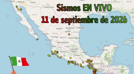 EN VIVO | Sismos en México | Viernes 11 de septiembre. ESPECIAL / SSN