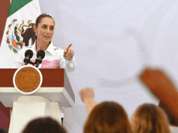 La Presidenta Claudia Sheinbaum condenó los abucheos contra gobernadores de oposición en sus giras. ESPECIAL/Presidencia de México