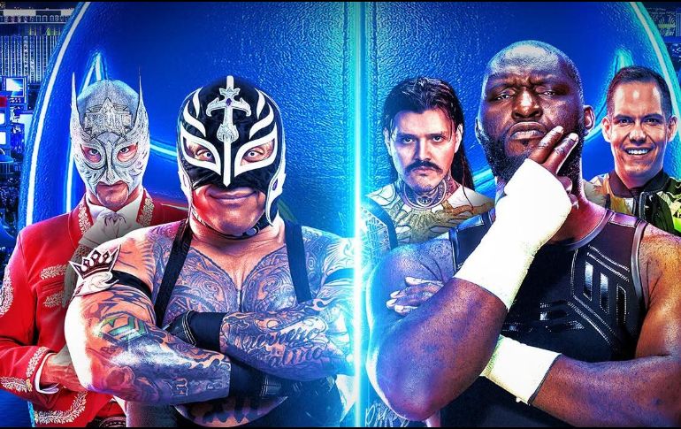Triplemanía XXXIV tuvo su primera noche ayer en Las Vegas. FACEBOOK/luchalibreaaa