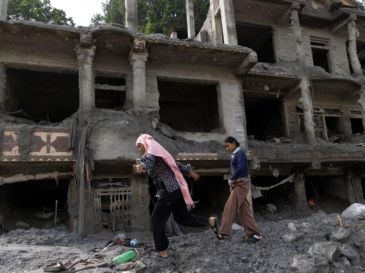 Las riadas en Nepal que han dejado más de mil 300 muertos y cerca de cinco mil desaparecidos desde el 26 de agosto. EFE/N. SHRESTHA