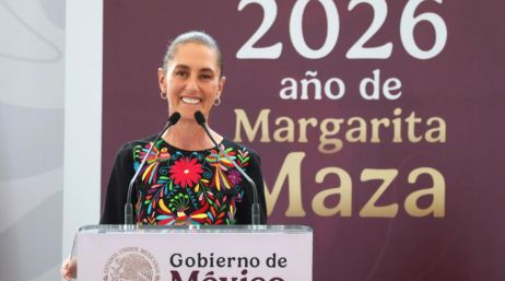 La presidenta destacó en Pachuca el bienestar y la alegría en el país, en un evento que fue marcado por el 