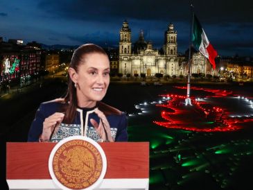 Claudia Sheinbaum encabezará su segunda ceremonia del Grito de Independencia desde el balcón central de Palacio Nacional ante miles de asistentes. EFE / J. Méndez / SUN / ARCHIVO