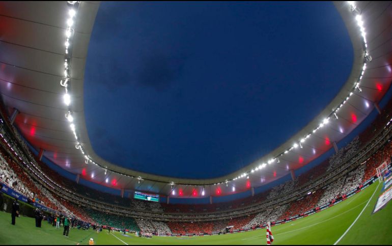 Se proyecta que Guadalajara y el estadio Akron alberguen tres competencias internacionales de futbol en los próximos años. EFE / ARCHIVO