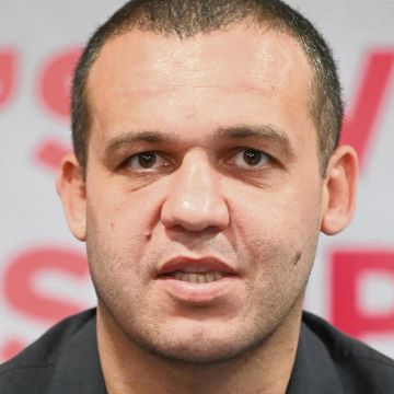 Umar Kremlev, empresario que el festejo de la boda de Trump Jr., tiene vínculos con Vladimir Putin. AFP