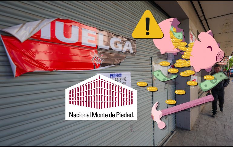 Una parte minoritaria busca poner fin a la huelga en Nacional Monte de Piedad. EL INFORMADOR / ARCHIVO