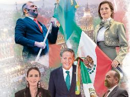 Los presidentes de los municipios del área metropolitana de Guadalajara celebraron la Independencia de México con el tradicional Grito. EL INFORMADOR/D. Ávalos