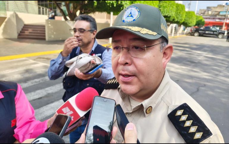 Sergio Ramírez López habló sobre la situación del temporal de lluvias en el estado, al mencionar que habrá reuniones en la zona de la costa de Jalisco para hacer frente a cualquier huracán que se registre durante las próximas semanas. EL INFORMADOR/ M. Hernández