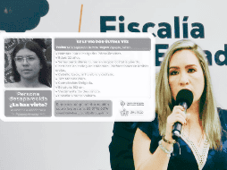 La vicefiscal confirmó que Karla Margarita Pérez Jiménez era alumna del sexto semestre de una licenciatura encaminada a la salud. ESPECIAL