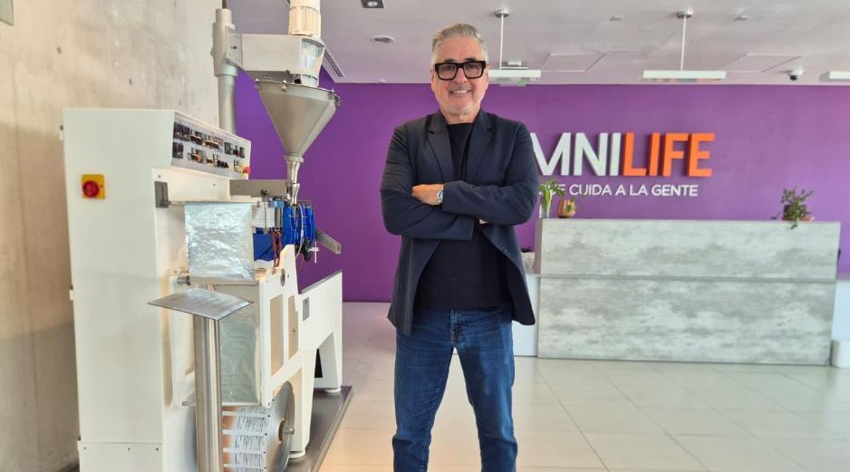 El director ejecutivo de Omnilife Manufactura explicó que con la nueva planta de Estados Unidos se va a desahogar un poco de la producción local. EL INFORMADOR / J. Velasco