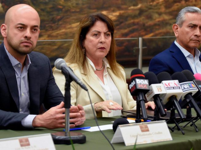 El fiscal Fernando Blumenkron ofreció una rueda de prensa luego de que se confirmara la detención de Javier 
